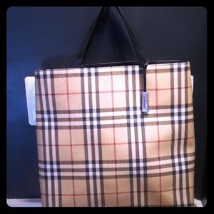 Authentic Burberry Nova Check Tote